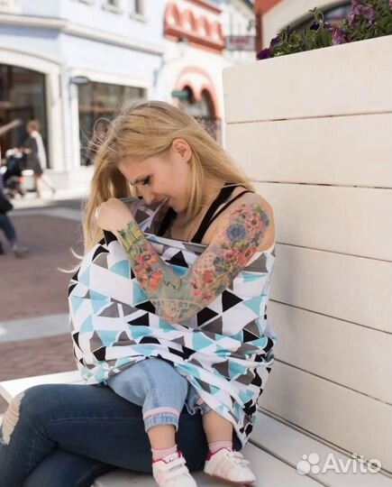 Накидка для кормления