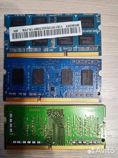 Оперативная память для ноутбука ddr3