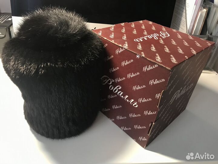 Шапка норковая новая