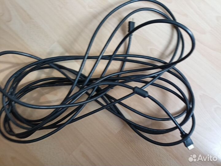 10м кабель hdmi с Ethernet, целый
