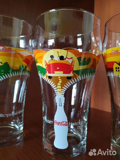 Стаканы коллекционные coca cola