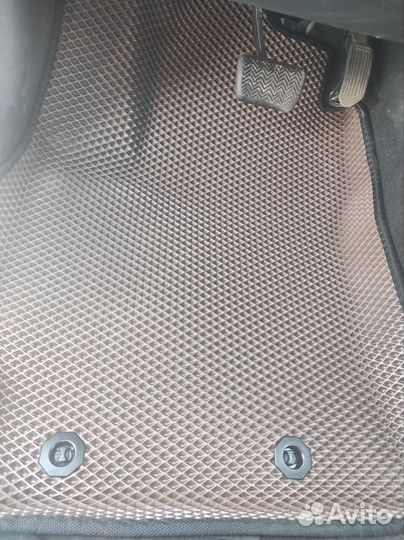 EVA/эва коврики Тойота королла 3D (с бортиками)