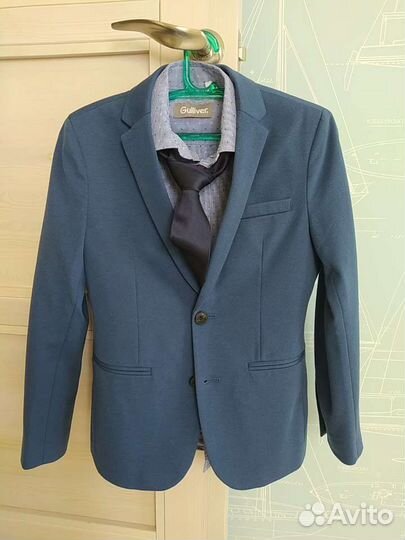 Школьный пиджак jack jones рубашка gulliver 134