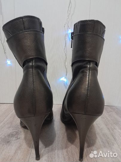 Ботильоны женские 37 размер натуральная кожа