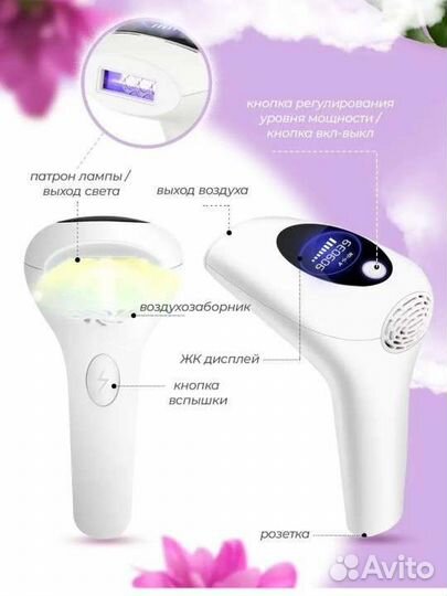 Новый лазерный фотоэпилятор