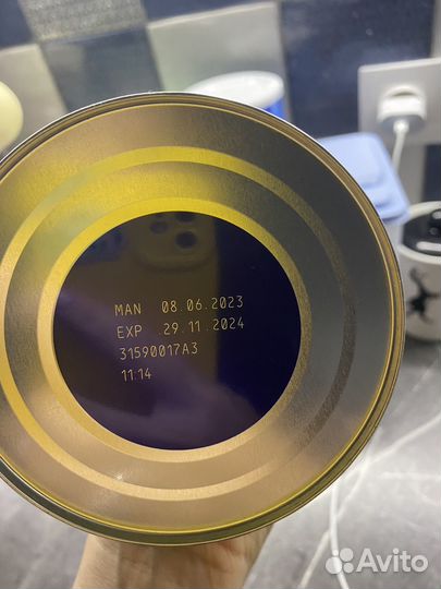 Смесь на козьем молоке нан