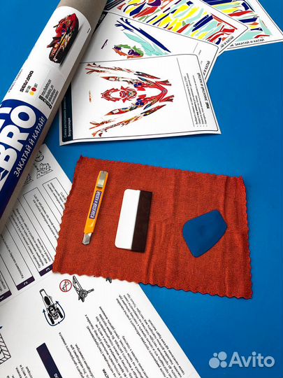 Реплика на оригинальные наклейки для снегоходов