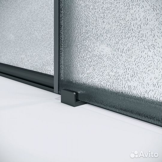 Душевая дверь Niagara Nova 110 NG-34-L11chgr профиль графит/стекло шиншилла