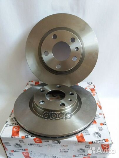 DDF1708 диск торм. audi A4/VW passat lucas DDF1