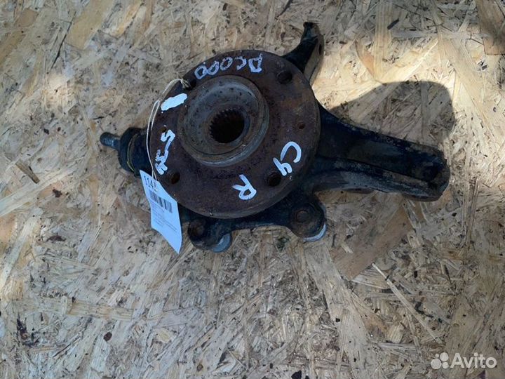 Кулак поворотный в сборе передний левый Citroen C4