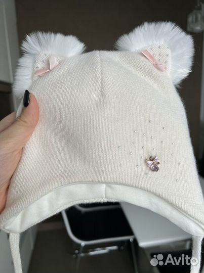 Шапочка для девочки Mothercare