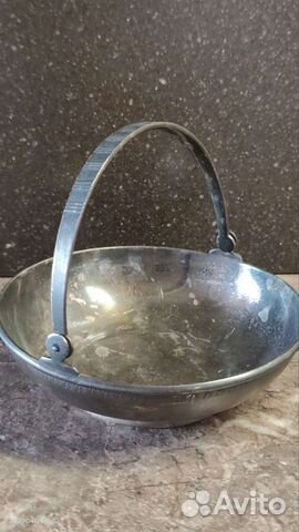 Конфетница мельхиор СССР