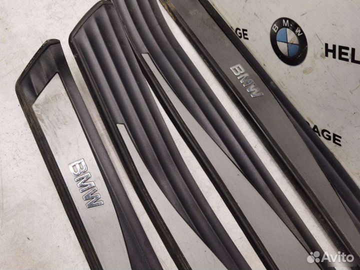 Накладки порогов внутренние Bmw 5-Series E60