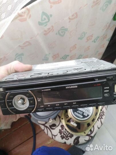 Колонки и магнитола