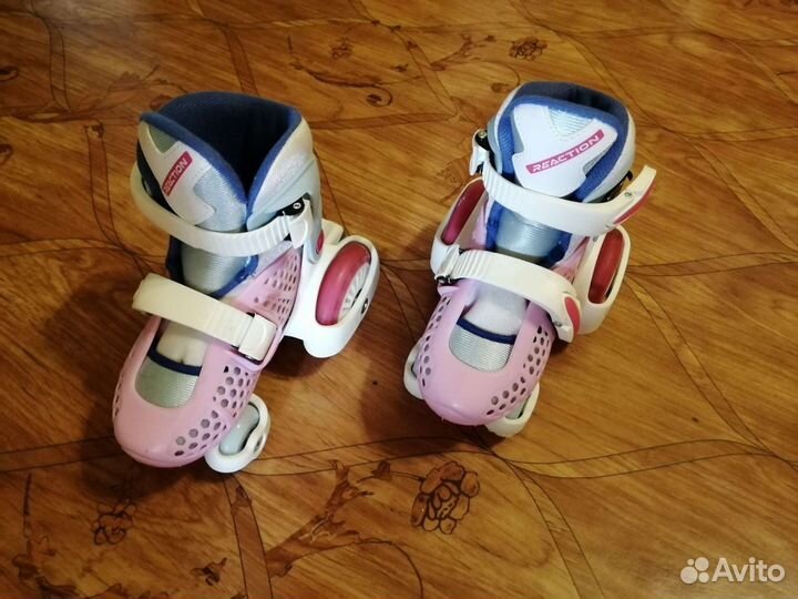 Роликовые коньки детские раздвижные