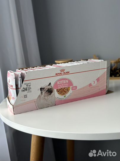 Корм влажный для котят royal canin