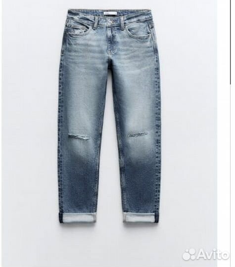 Джинсы zara 34