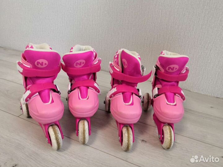 Роликовые коньки детские раздвижные