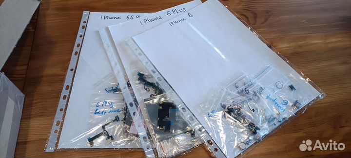 Коробка запчастей iPhone от 4 - до SE и iPad 1-4