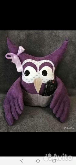 Диванная игрушка подушка для пульта