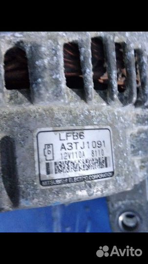 Генератор mazda 3 bk 2.0