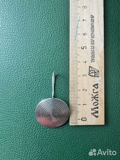 Серьги красная пресня и кольцо