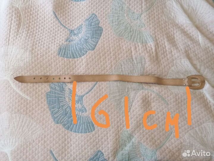 Ремень женский кожаный