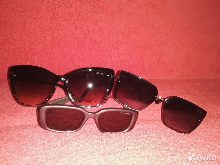 Солнцезащитные очки Dior,Tom Ford,Gentle Monster