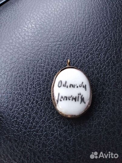 Иконка финифть Успение Пресвятой Богородицы