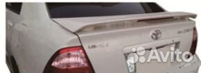 Спойлер на крышку багажника Toyota Corolla 120
