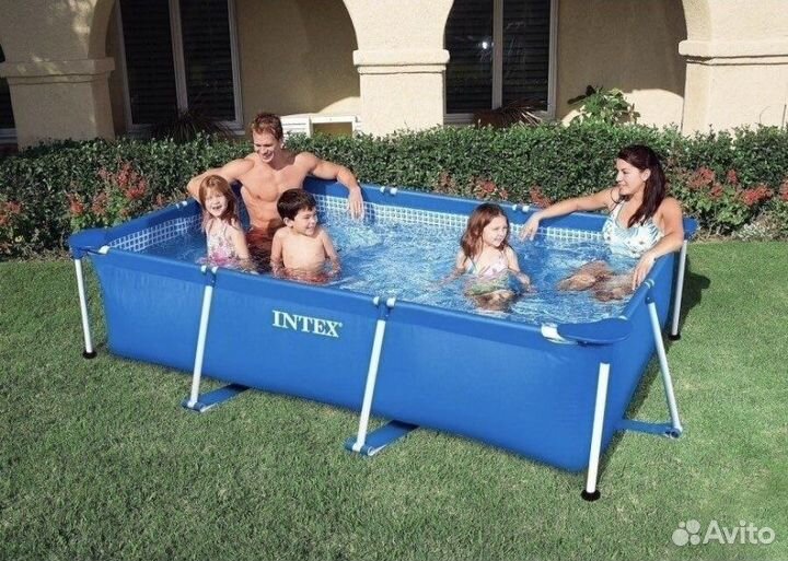 Бассейн Intex 220х150х60см (1662л) арт 28270