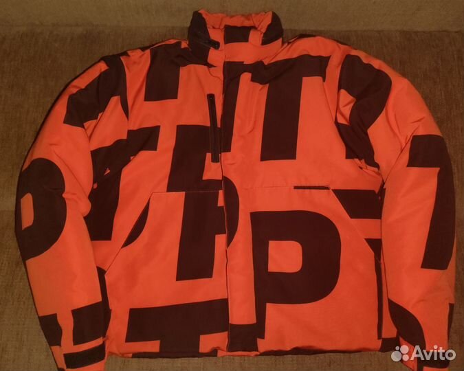 FTP jumbo puffer jacket orange