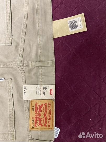 Джинсы Levis 510 новые из США