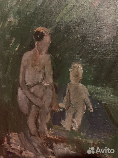 Картина Соцреализм Иванова Т.Е 1938 г р 55х40