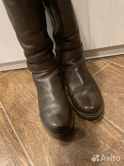 Сапоги женские зимние натуральная кожа