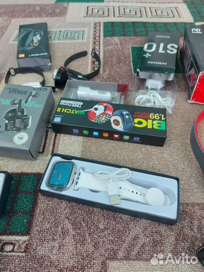 Беспроводные наушники часы все новые