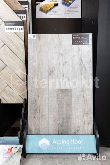 Кварцвиниловая плитка Alpine Floor Premium XL Eco7-22 Дуб Серебряный