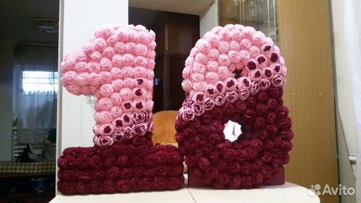 Объёмные цифры, буквы и не только