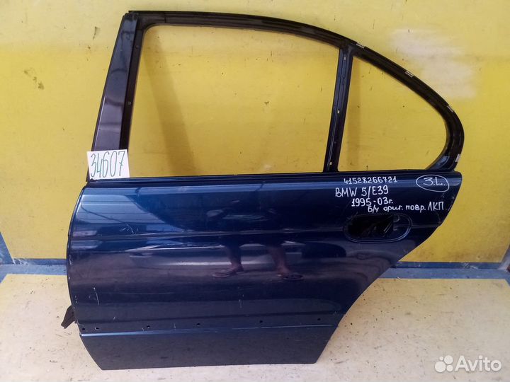 BMW 5 E39 Дверь задняя левая