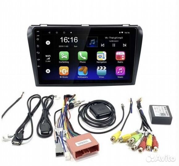 Магнитола Mazda 3 bk Android