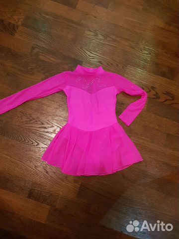 Купальник гимнастический для девочек розовый