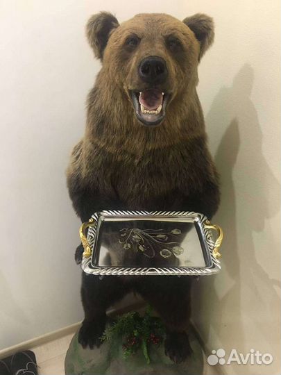 Имитация чучело медведя