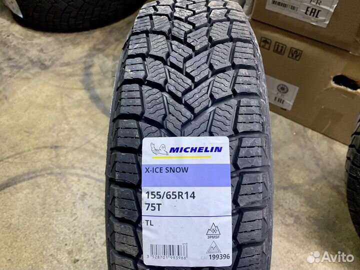 Michelin X-Ice Snow 155/65 R14 75T