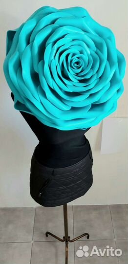 Шляпка в виде цветка для выступлений,фотосессии