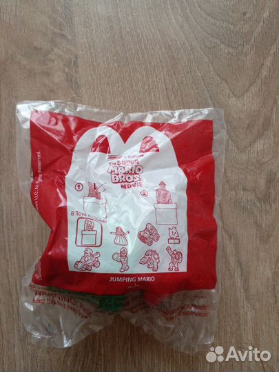 McDonald's игрушка Супер Марио