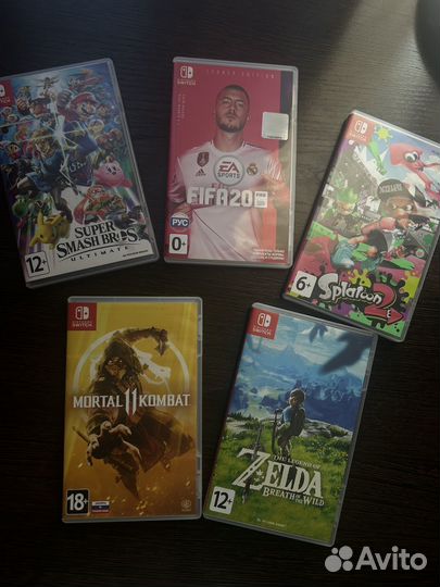 Игры для nintendo switch катриджи