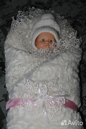 Теплый комплект на выписку