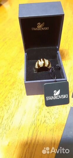 Кольцо и серьги swarovski оригинал Торг