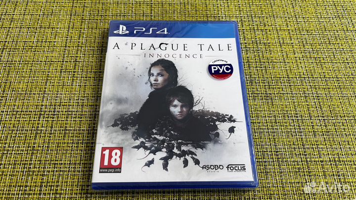 A plague tale innocence ps4 Новый диск