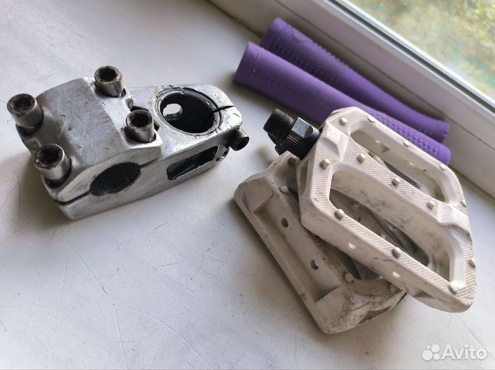 Запчасти bmx eclat salt педали грипсы вынос
